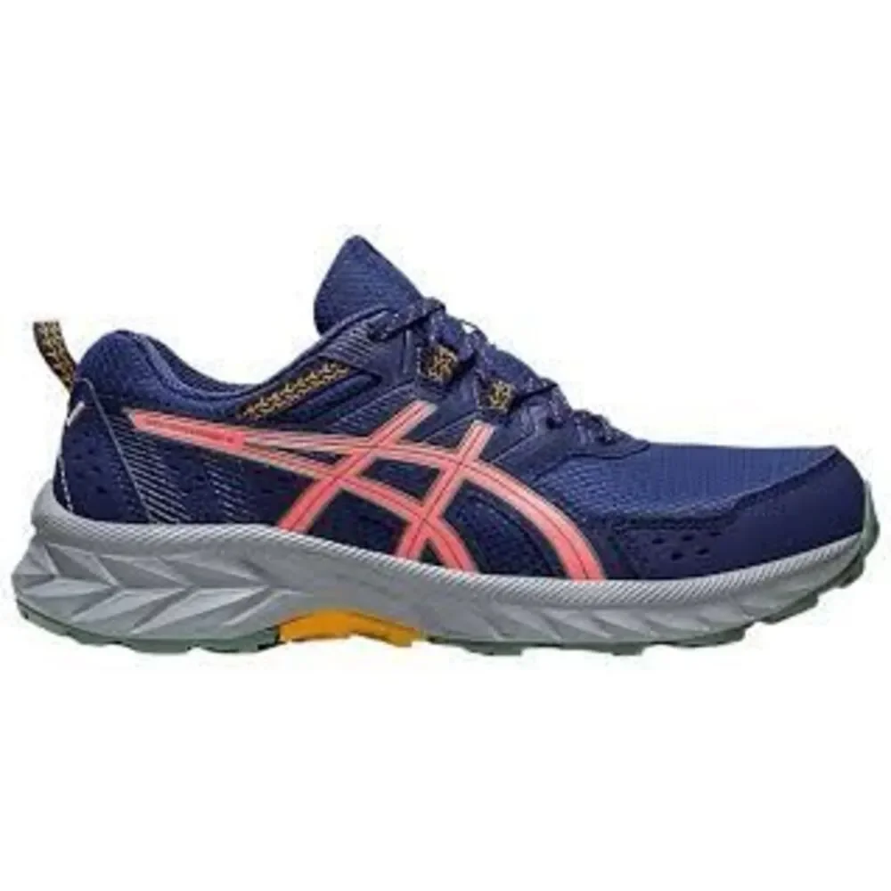 Asics Gel Ventura 9 Trail Running Shoes Blue Athletic Gorpcore Women's 8 Wide
